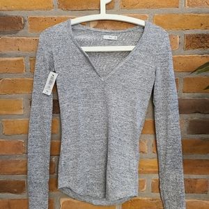 TNA Aritzia Top, Grey, XS